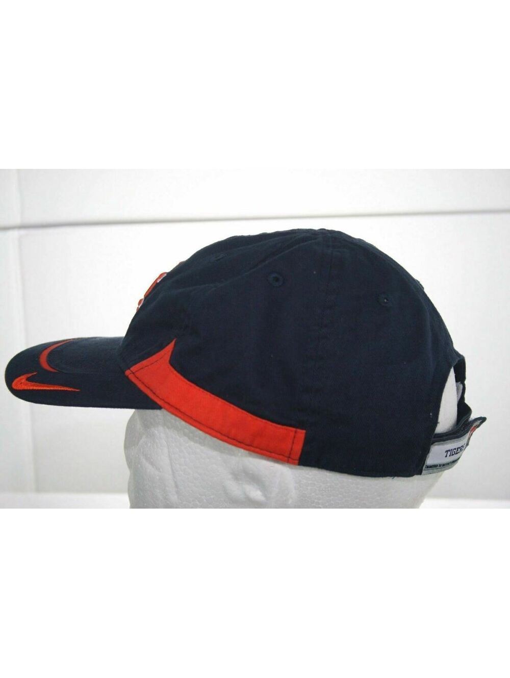 Nike Team Auburn Tigers Blue Hat - Size Youth 8-20 Adjustable Strapback Cap EUC - Picture 2 of 7